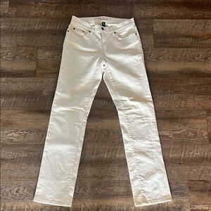Ralph Lauren White Jeans